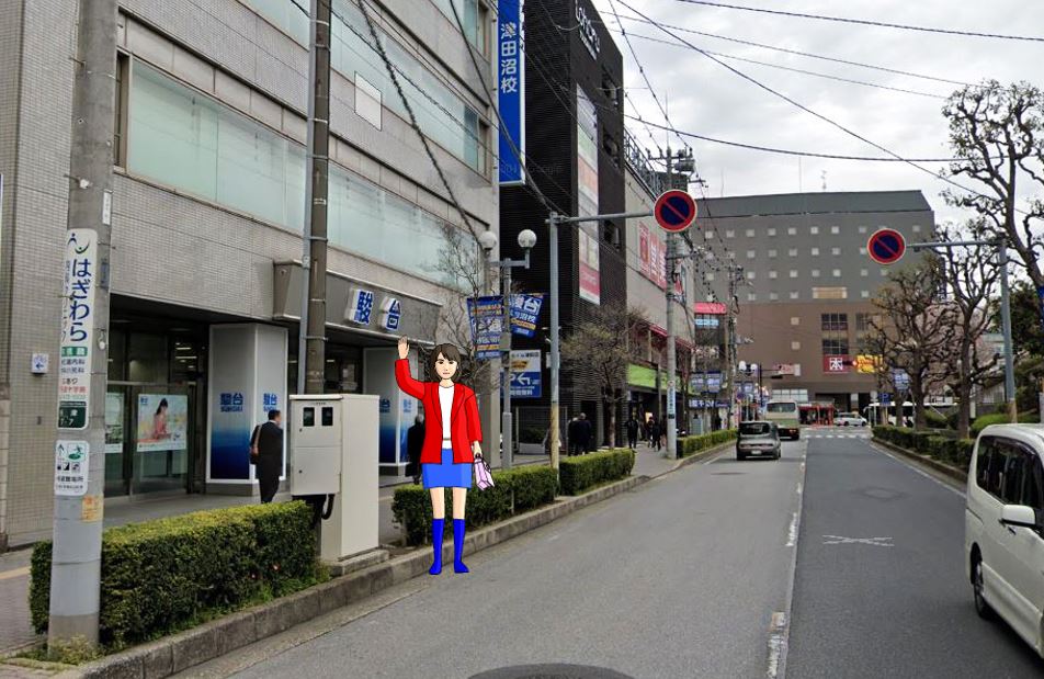 東船橋 津田沼バスルートコース図 船橋 津田沼の自動車学校なら船橋中央自動車学校